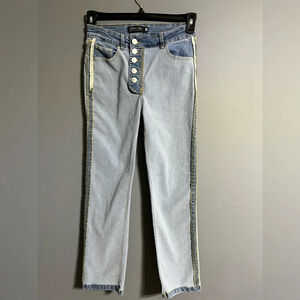 Blue Age Denim inside out jeans size 5 (waist 26)